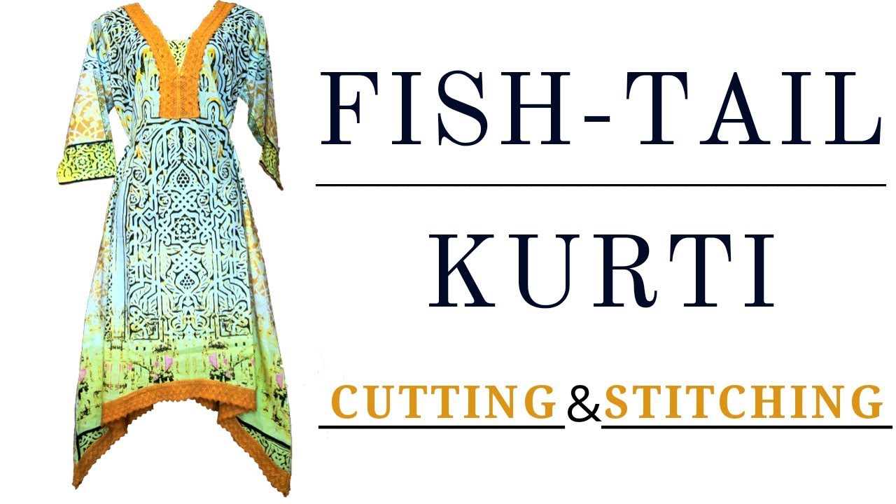 Designer Umbrella Kurti Cutting and Stitching in HINDI | High Low Umbrella  Kurti - YouTube